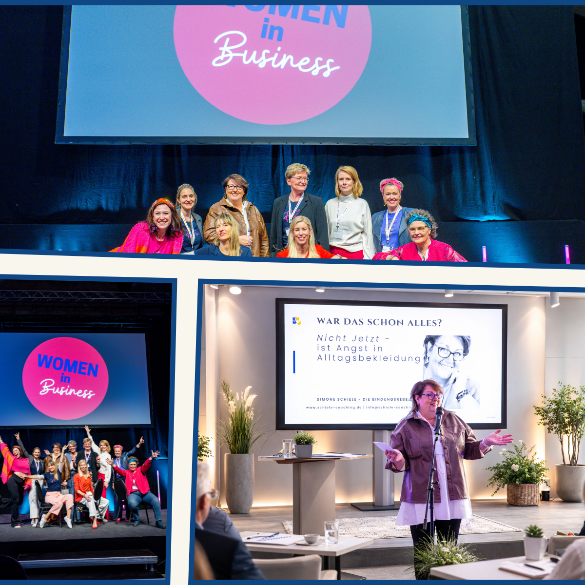 Keynote auf der "Women in Business" – Sichtbarkeit, Erfahrung & berufliche Wirkung