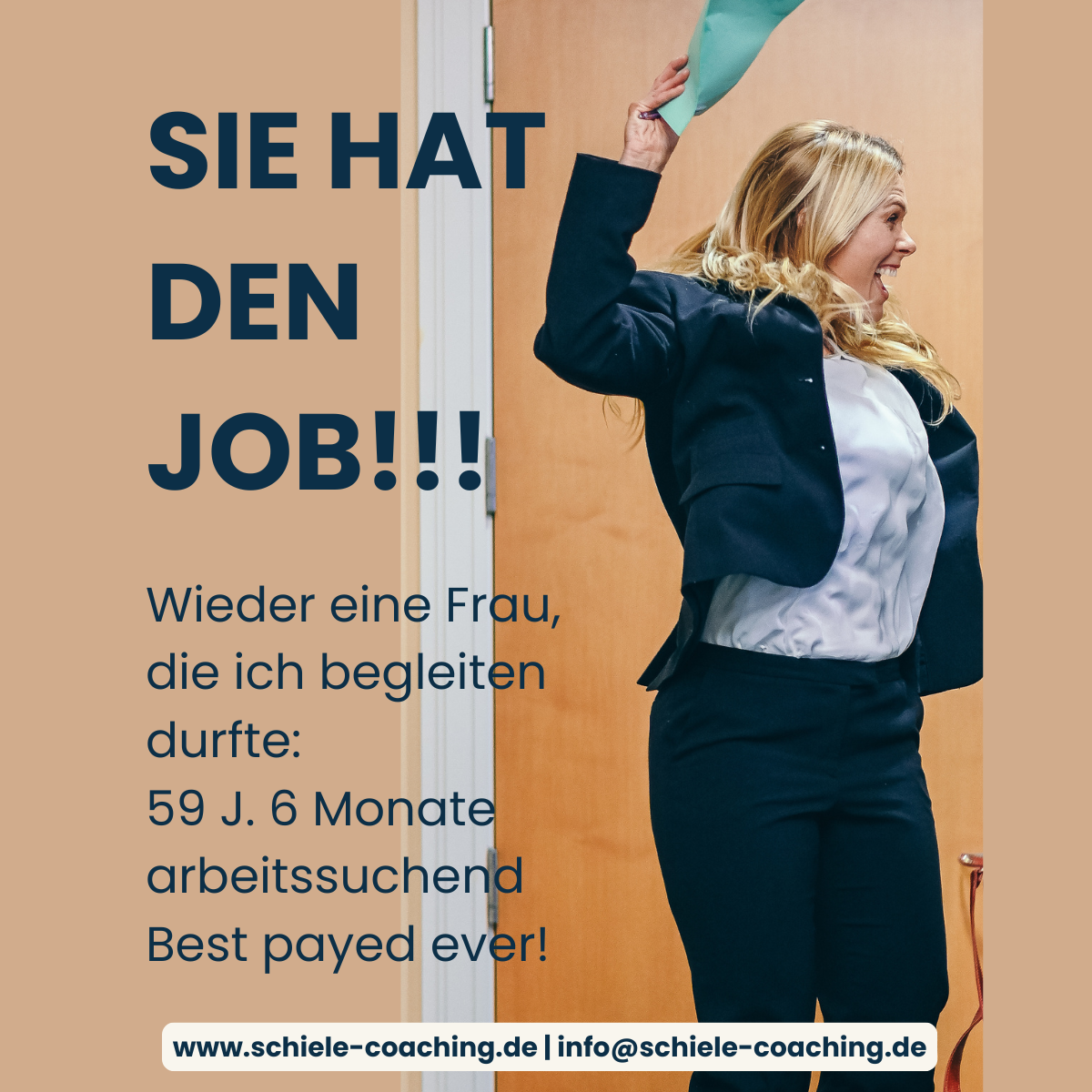 Karrierebegleitung 50plus – Von beruflicher Unsicherheit in eine neue Position Projektbeschreibung